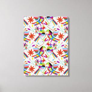 Modern Otomi Design III Canvas Afdruk
