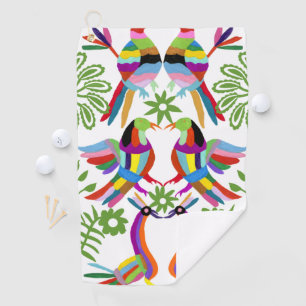 Modern Otomi Design III Golfhanddoek