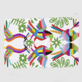 Modern Otomi Design III Golfhanddoek (Horizontaal)
