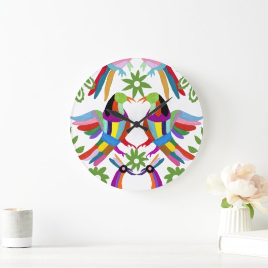 Modern Otomi Design III Grote Klok (Huis)