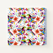 Modern Otomi Design III Notitieboek (Achterkant)
