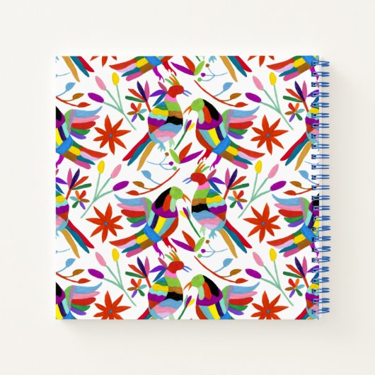 Modern Otomi Design III Notitieboek (Achterkant)