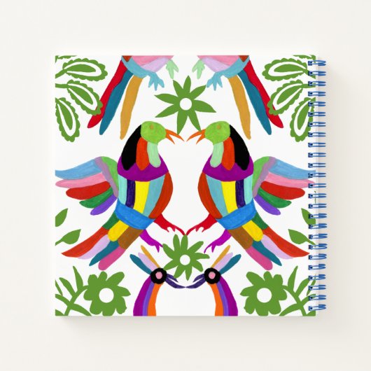 Modern Otomi Design III Notitieboek (Achterkant)