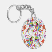 Modern Otomi Design III Sleutelhanger (Voorkant Links)