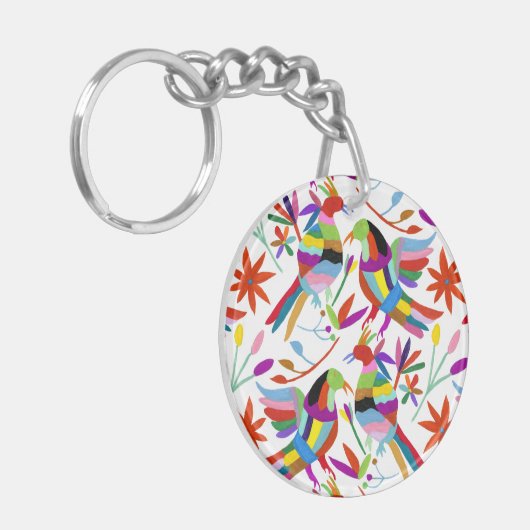 Modern Otomi Design III Sleutelhanger (Voorkant Links)