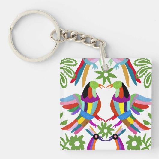 Modern Otomi Design III Sleutelhanger (Voorkant)