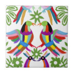 Modern Otomi Design III Tegeltje<br><div class="desc">Geniet van dit nieuwe,  creatieve lamaontwerp op een product of mapparaat om de wereld om je heen te verbeteren en te vergroten. Artiest: Melissa Wang</div>