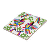 Modern Otomi Design III Tegeltje (Zijkant)
