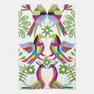 Modern Otomi Design III Theedoek