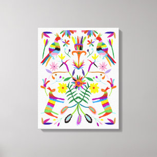 Modern Otomi I Canvas Afdruk