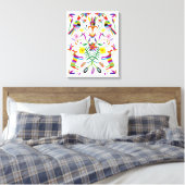 Modern Otomi I Canvas Afdruk (Insitu (Slaapkamer))