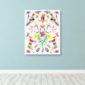 Modern Otomi I Canvas Afdruk (Insitu (Houten vloer))