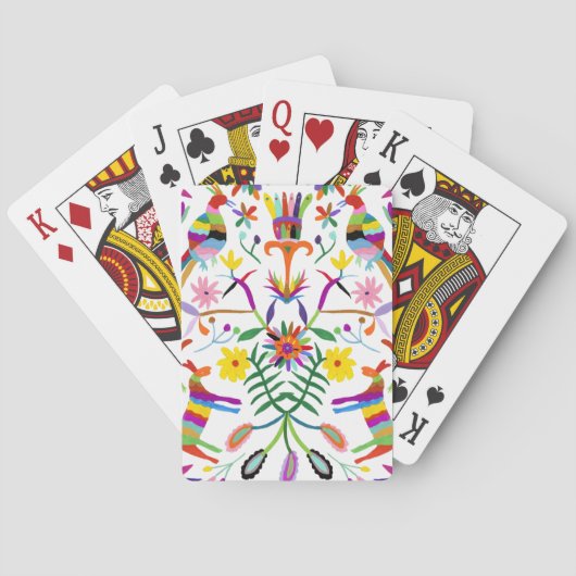 Modern Otomi I Pokerkaarten (Achterkant)