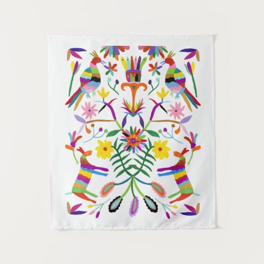 Modern Otomi I Wandkleed (Voorkant)