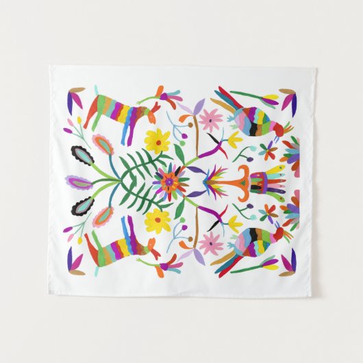 Modern Otomi I Wandkleed (Voorkant (horizontaal))