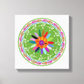 Modern Otomi-ontwerp Canvas Afdruk (Voorkant)