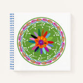 Modern Otomi-ontwerp Notitieboek (Voorkant)