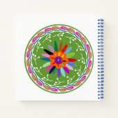 Modern Otomi-ontwerp Notitieboek (Achterkant)