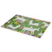 Modern Otomi-ontwerp | Ontwerp van Llama Donkey Snijplank (Hoek)