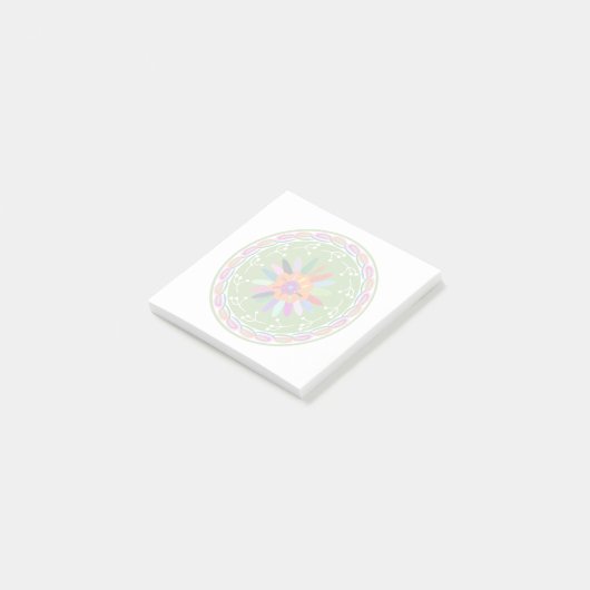 Modern Otomi-ontwerp Post-it® Notes (Schuin)