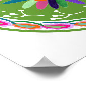 Modern Otomi-ontwerp Poster (Hoek)