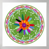 Modern Otomi-ontwerp Poster (Voorkant)