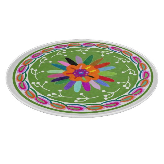 Modern Otomi-ontwerp Snijplank (Hoek)