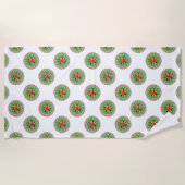 Modern Otomi-ontwerp Strandlaken (Voorkant)