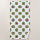 Modern Otomi-ontwerp Strandlaken (Voorkant)