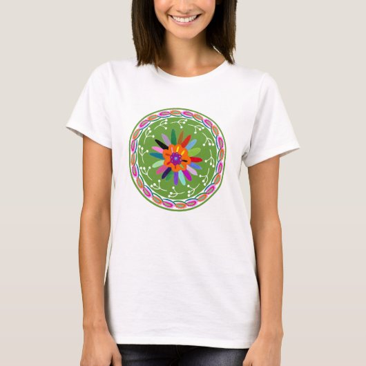Modern Otomi-ontwerp T-shirt (Voorkant)