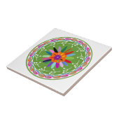 Modern Otomi-ontwerp Tegeltje (Zijkant)