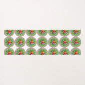 Modern Otomi-ontwerp Yogamat (Achterkant (horizontaal))