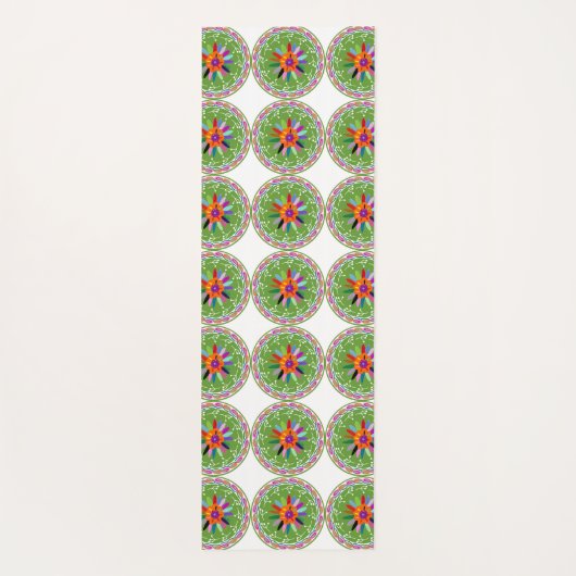 Modern Otomi-ontwerp Yogamat (Achterkant)