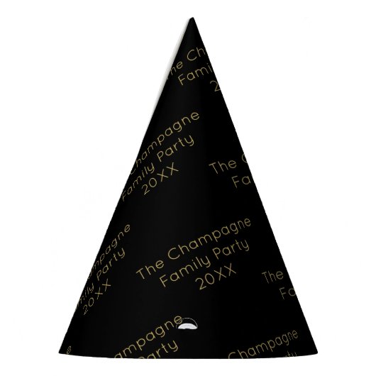 Modern oudejaarsavond gewoonte feesthoedjes (Links)