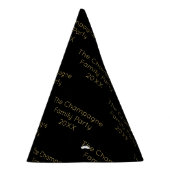 Modern oudejaarsavond gewoonte feesthoedjes (Rechts)