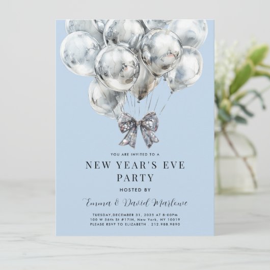 Modern Oudejaarsfeest Kaart (Staand voorkant)