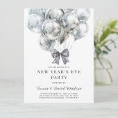 Modern Oudejaarsfeest Kaart (Staand voorkant)