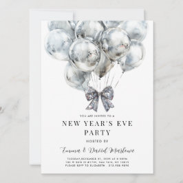 Modern Oudejaarsfeest Kaart