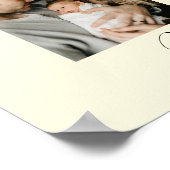 Modern Our Love Story 5 Couple Photo Collage  Poster (Hoek)