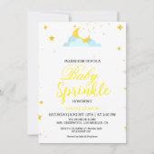 Modern over de baby-brunch doucheuitnodiging kaart (Voorkant)