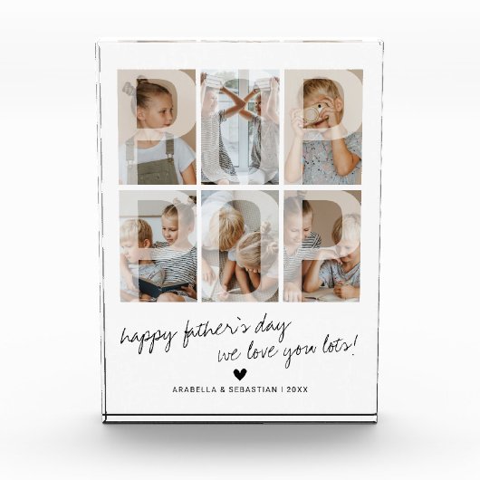 Modern overlay pop fotoblok (Voorkant)