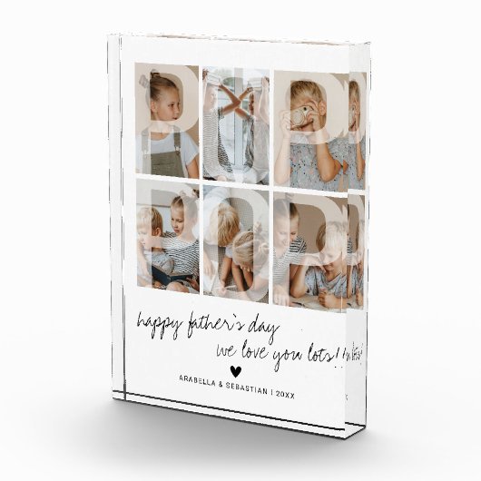 Modern overlay pop fotoblok (Rechts)