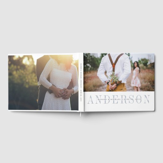 Modern Overlay Wedding Gastenboek (Volledig)