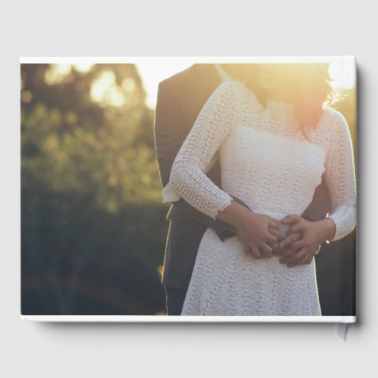 Modern Overlay Wedding Gastenboek (Achterkant)