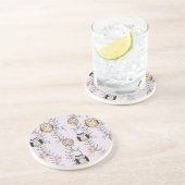 Modern Owls Patterned Onderzetter (Zijkant)