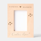 Modern paar Beste paar eindeloze liefde Gegraveerde Lijstjes (Voorkant)