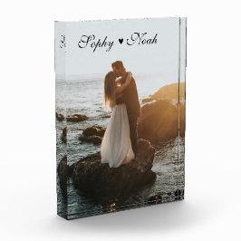 Modern paar fotoblok