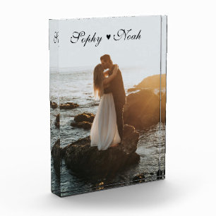 Modern paar fotoblok