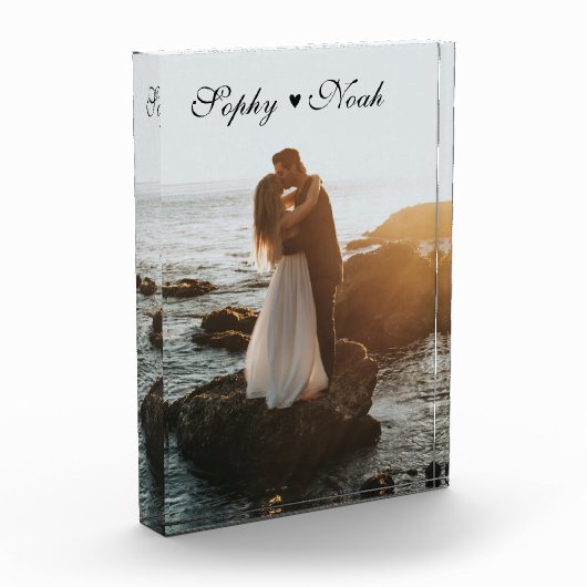 Modern paar fotoblok (Links)