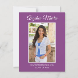 Modern Paars 2 Side Afstuderen 3 Fotoklasse 2022